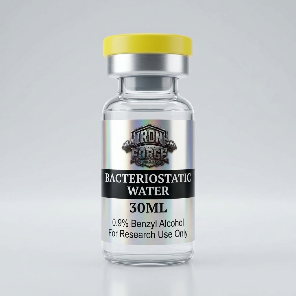 B.A.C. Water - Iron Forge Peptides research vial