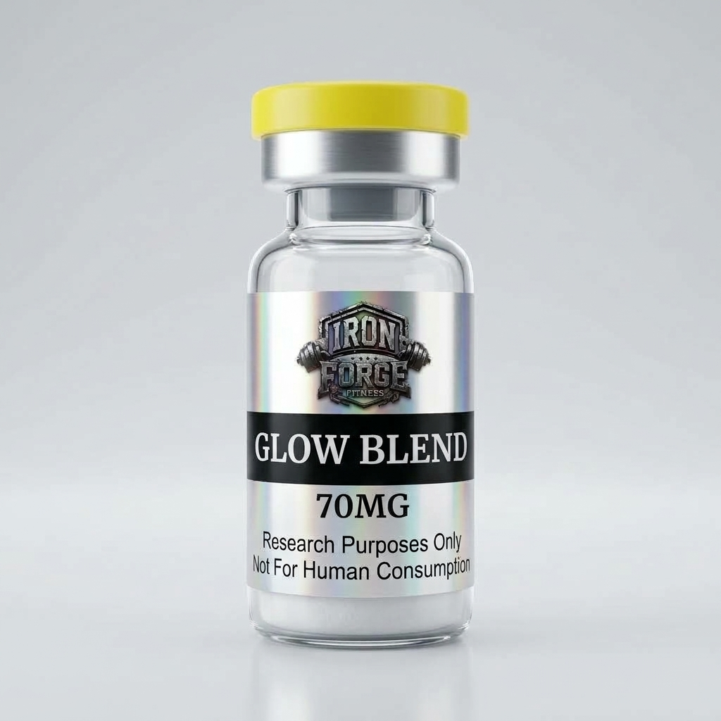 GLOW Blend - Iron Forge Peptides research vial
