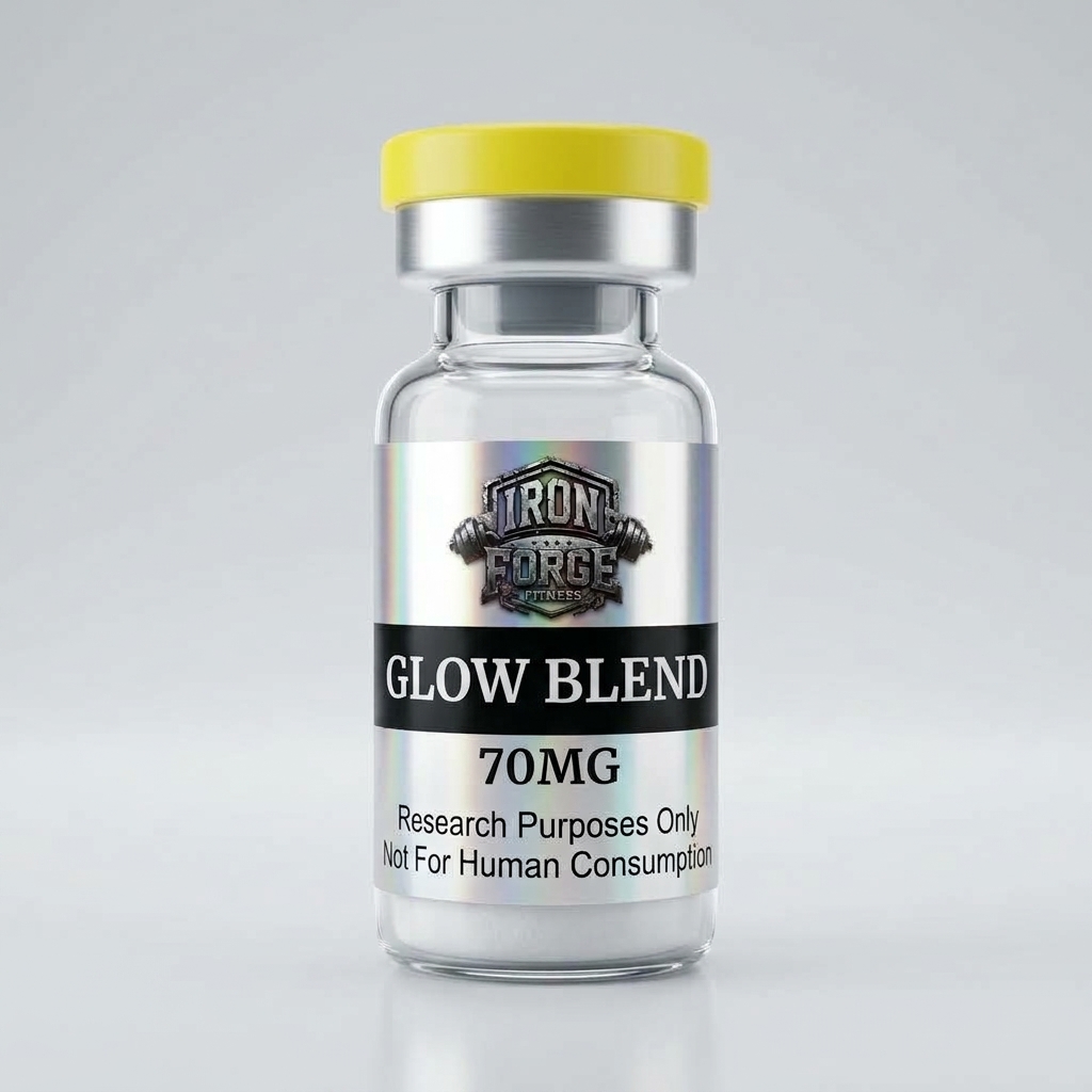 GLOW Blend - Iron Forge Peptides research vial